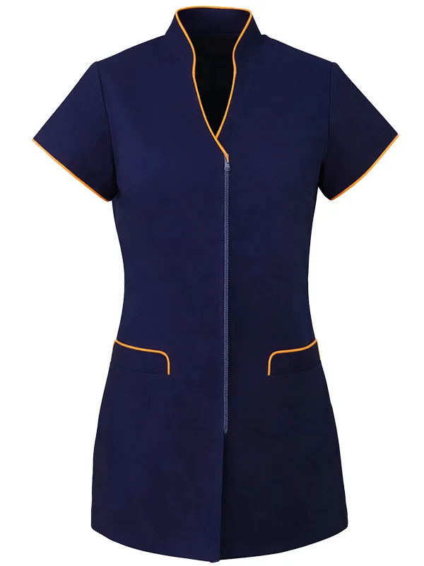 Bluza damska na stójce z krótkim rękawem