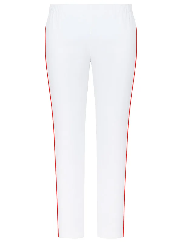 Spodnie damskie białe