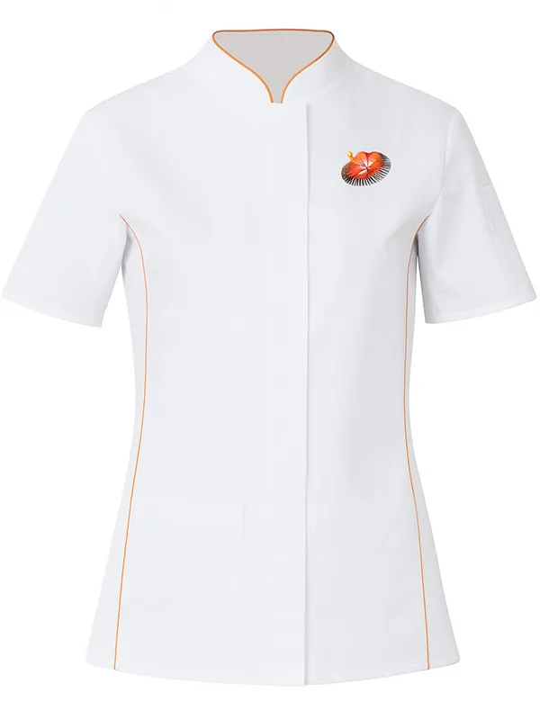 Bluza kucharska męska krótki rękaw