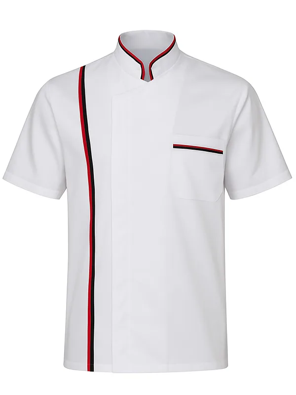 Bluza kucharska z krótkim rękawem męska